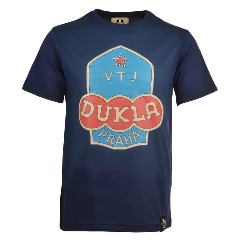 Dukla Prague Dukla Prague Men's Mens 12th Man Navy T-Shirt - 1
