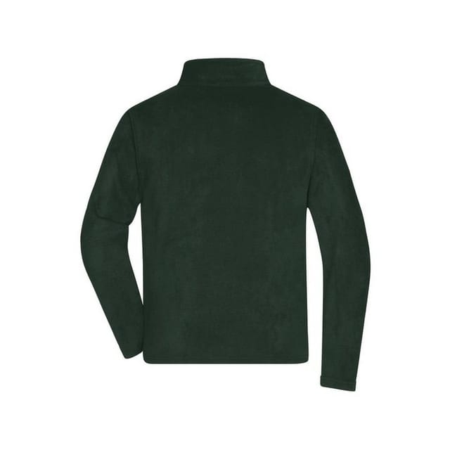 James and Nicholson James and Nicholson Men's Fleece Jacket in Dark Green - 2