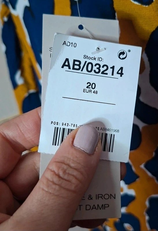 Next Next Leopard Print Midi Dress Uk 20 💐 Wedding Guest Races Occasion - 1