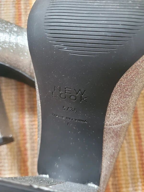 New Look Silver high heels