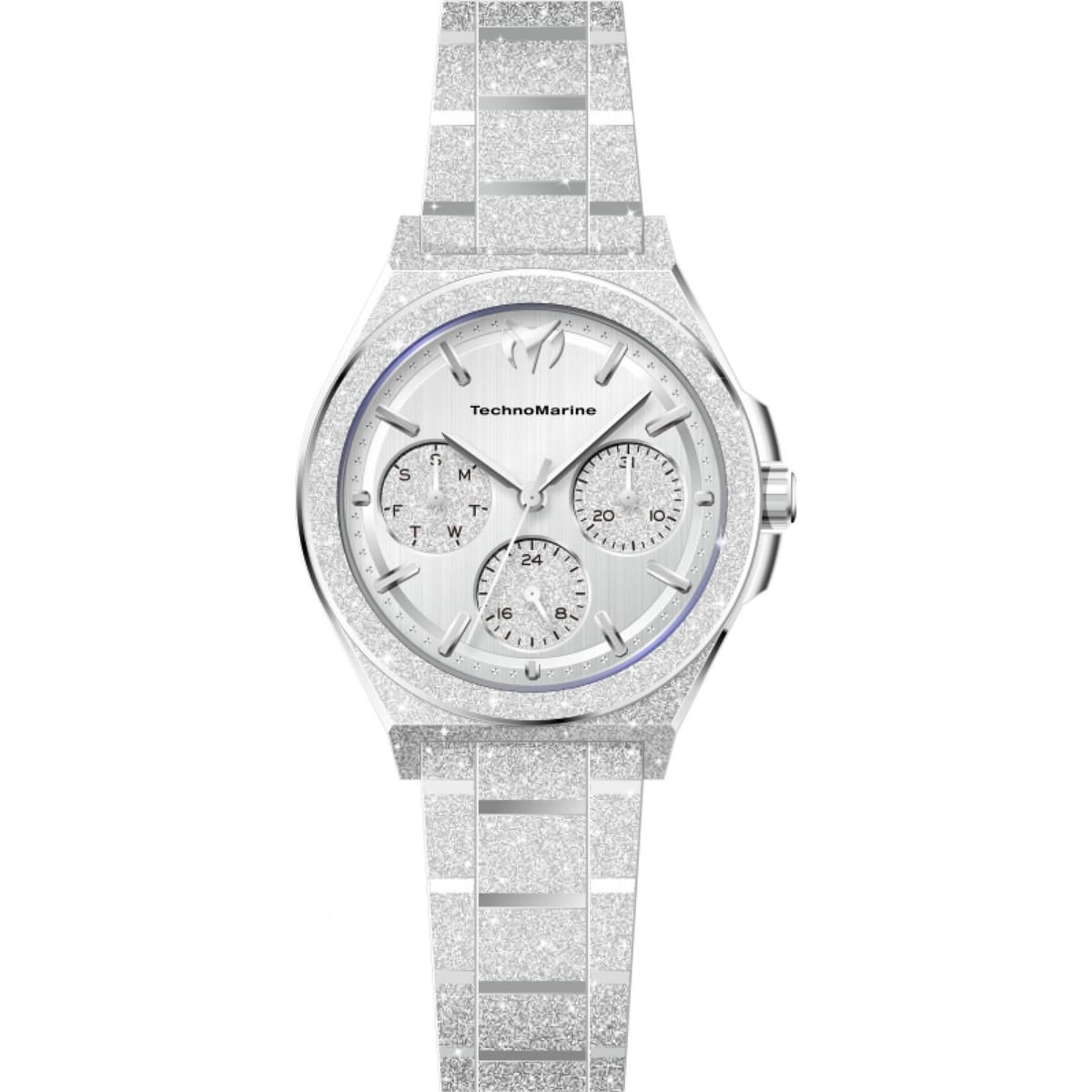 TechnoMarine TechnoMarine Men's TM-318148 Ocean 34mm Quartz Watch in Silver - 1