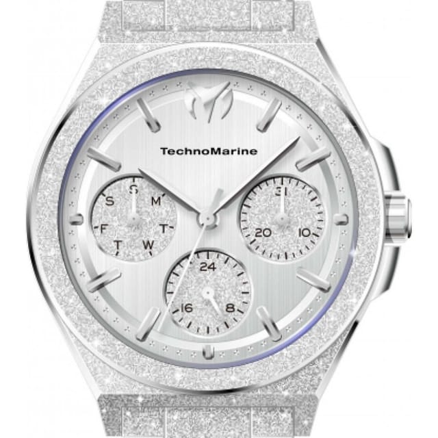 TechnoMarine TechnoMarine Men's TM-318148 Ocean 34mm Quartz Watch in Silver - 2