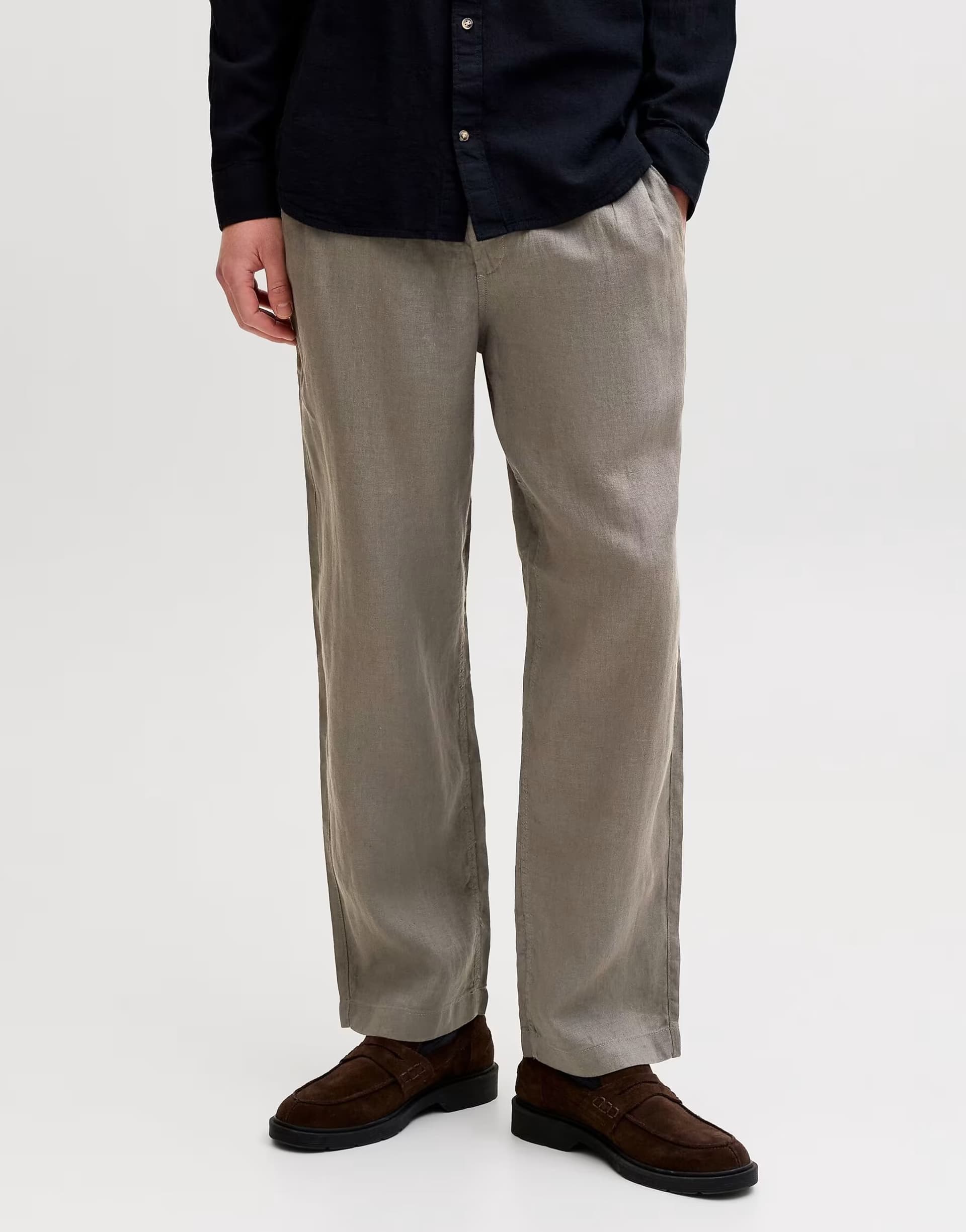 ASOS Jack & Jones Trousers in smokey olive