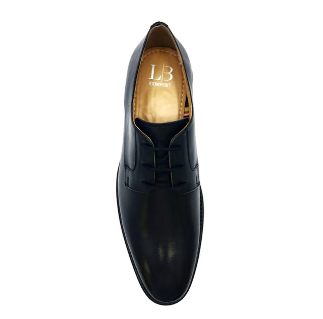 LB COMFORT LB COMFORT Men's Floyd Leather Shoes in Black - 3