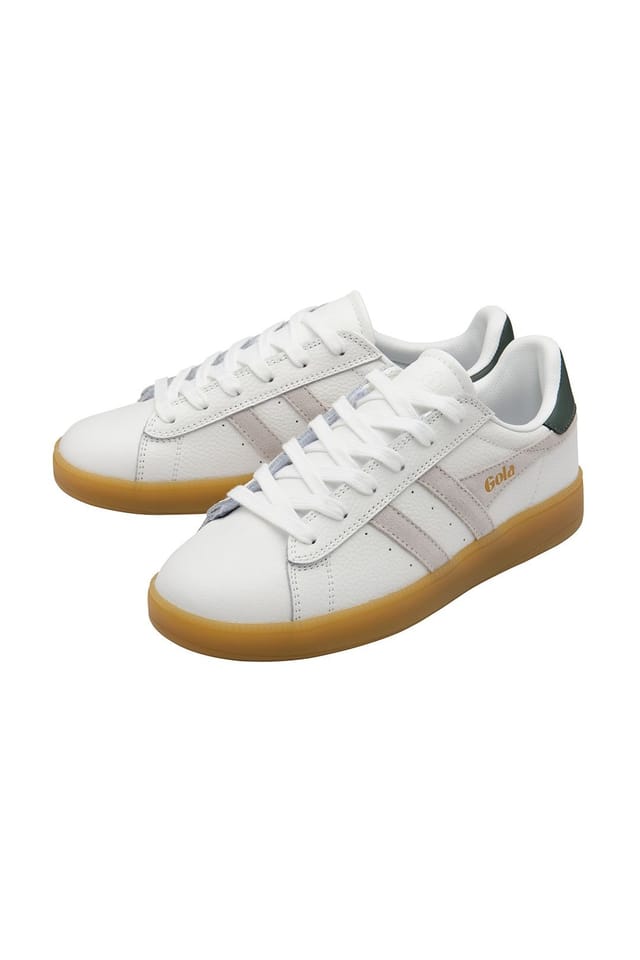 Gola Classics Gola Classics Women's 'Aztec Leather' Lace-Up Trainers in White - 3