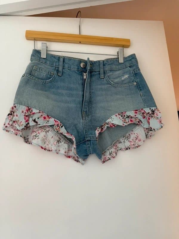 Bershka Bershka denim shorts size 8, EU 36