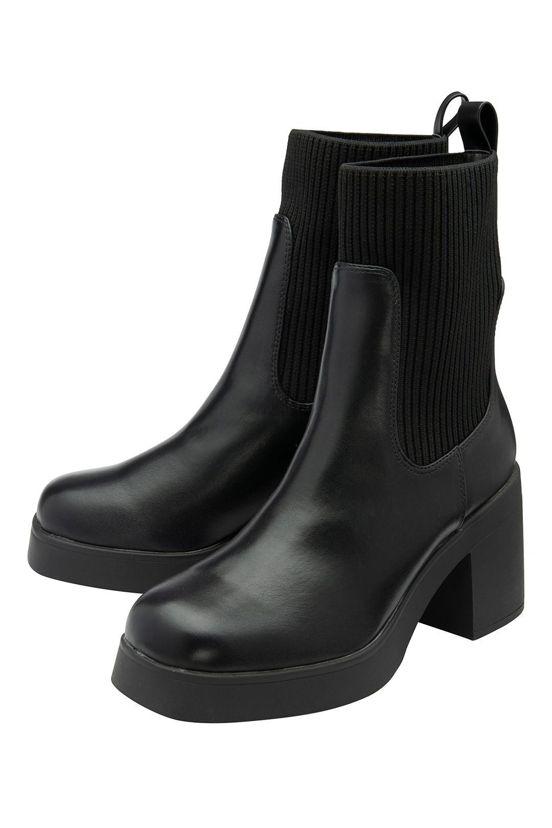 Ravel Ravel Women's Black 'Horton' Block-Heel Ankle Boots - 2