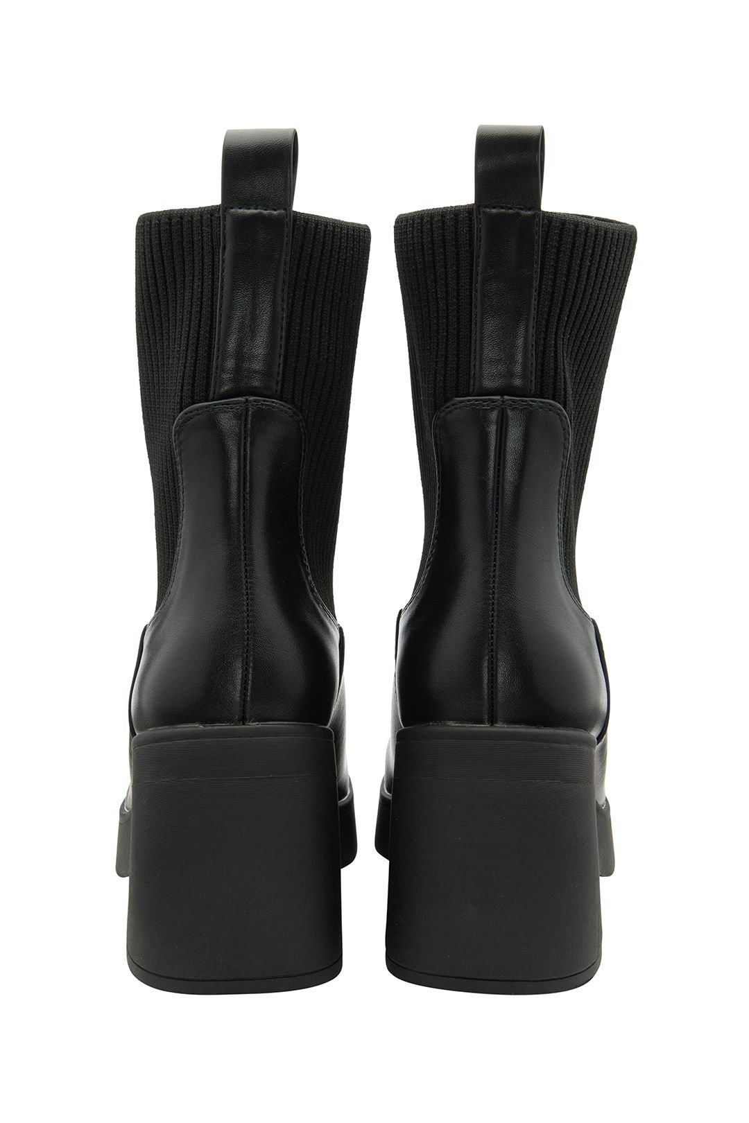 Ravel Ravel Women's Black 'Horton' Block-Heel Ankle Boots - 3