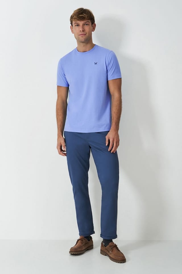 Crew Clothing Crew Clothing Men's Crew Classic T-Shirt Sky Blue - 2