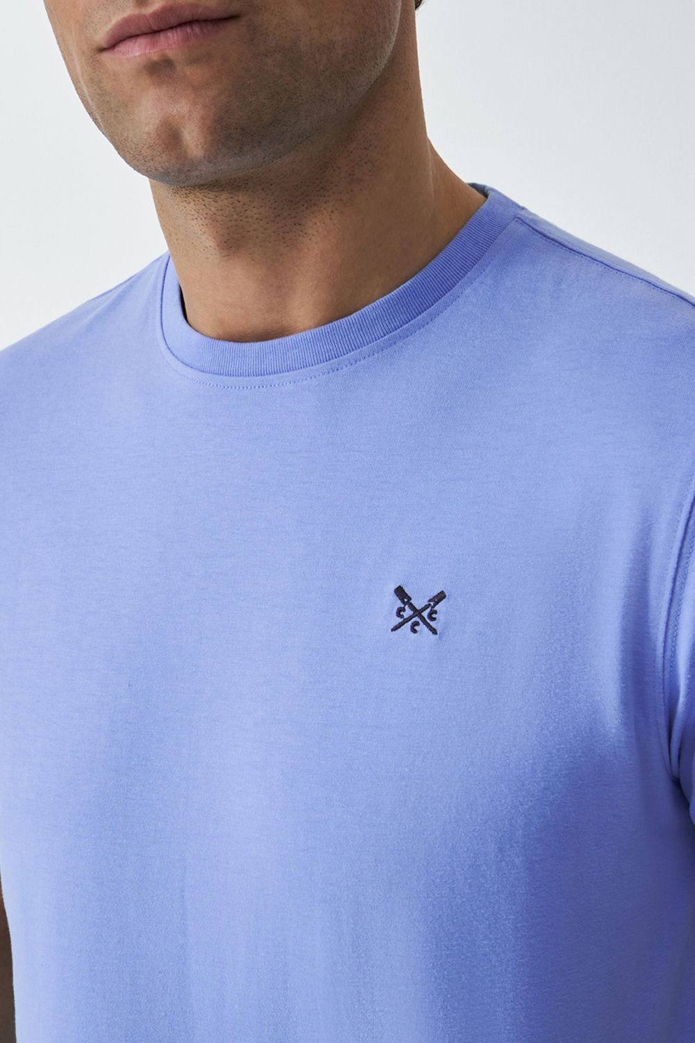 Crew Clothing Crew Clothing Men's Crew Classic T-Shirt Sky Blue - 3