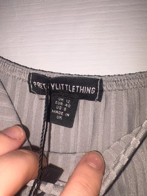 PLT Grey jumpsuit size 12