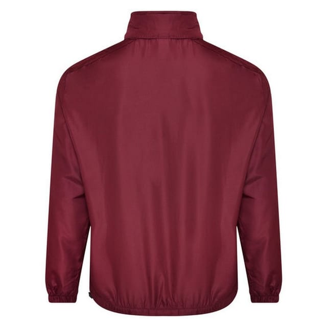 Umbro Umbro Men's Club Essential Light Waterproof Jacket in Burgundy - 2