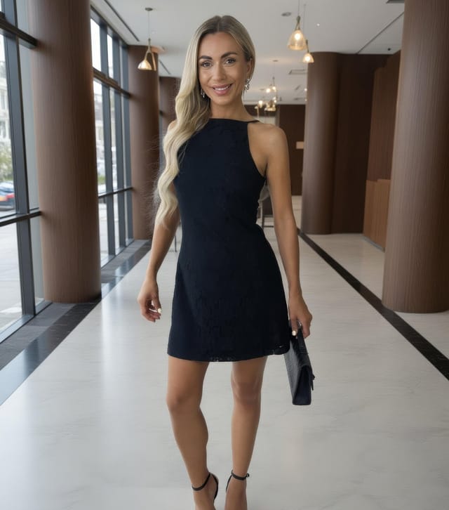 AX Paris Women's Black Lace Mini Dress AX Paris New Look - 2