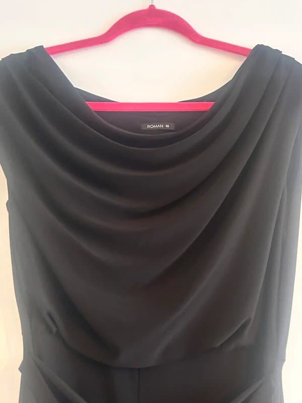 ROMAN Cowl neck jumpsuit