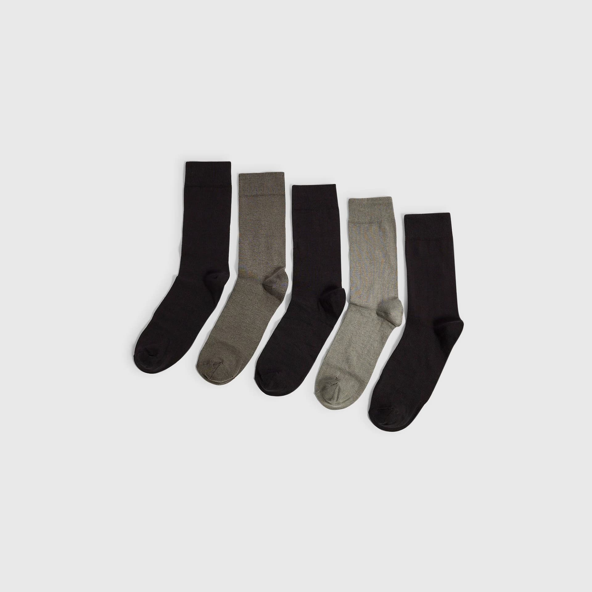 River Island Mens River Island Blue Pack Of 5 Tube Socks