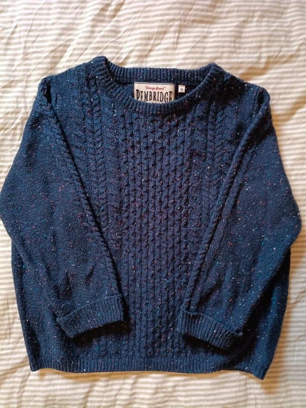 New Look Speckled knit jumper (3/4 sleeve)