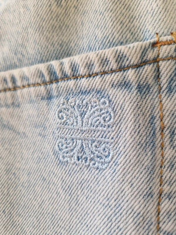 Never Fully Dressed Never fully dressed women's Blue Scallop Detail Jeans size 14