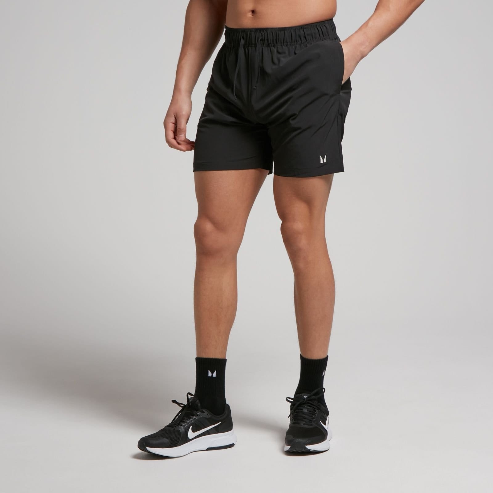 MyProtein Men's Woven Training Shorts in Black