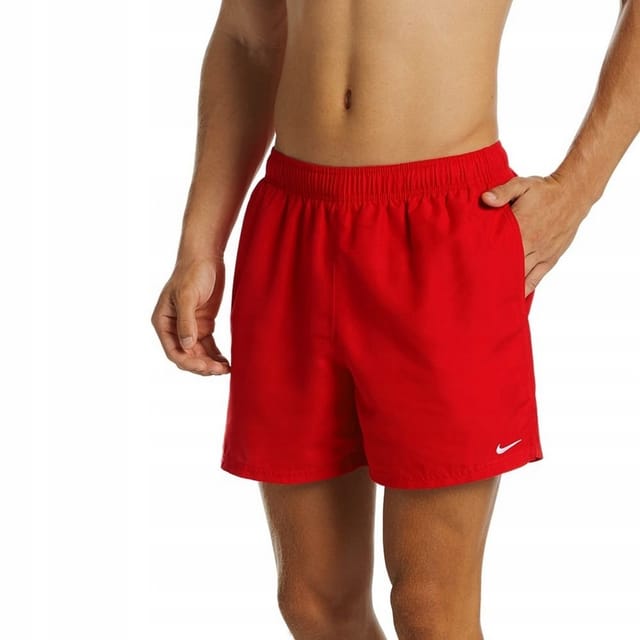 Nike Nike Men's Volley Essential Swim Shorts in Red - 3