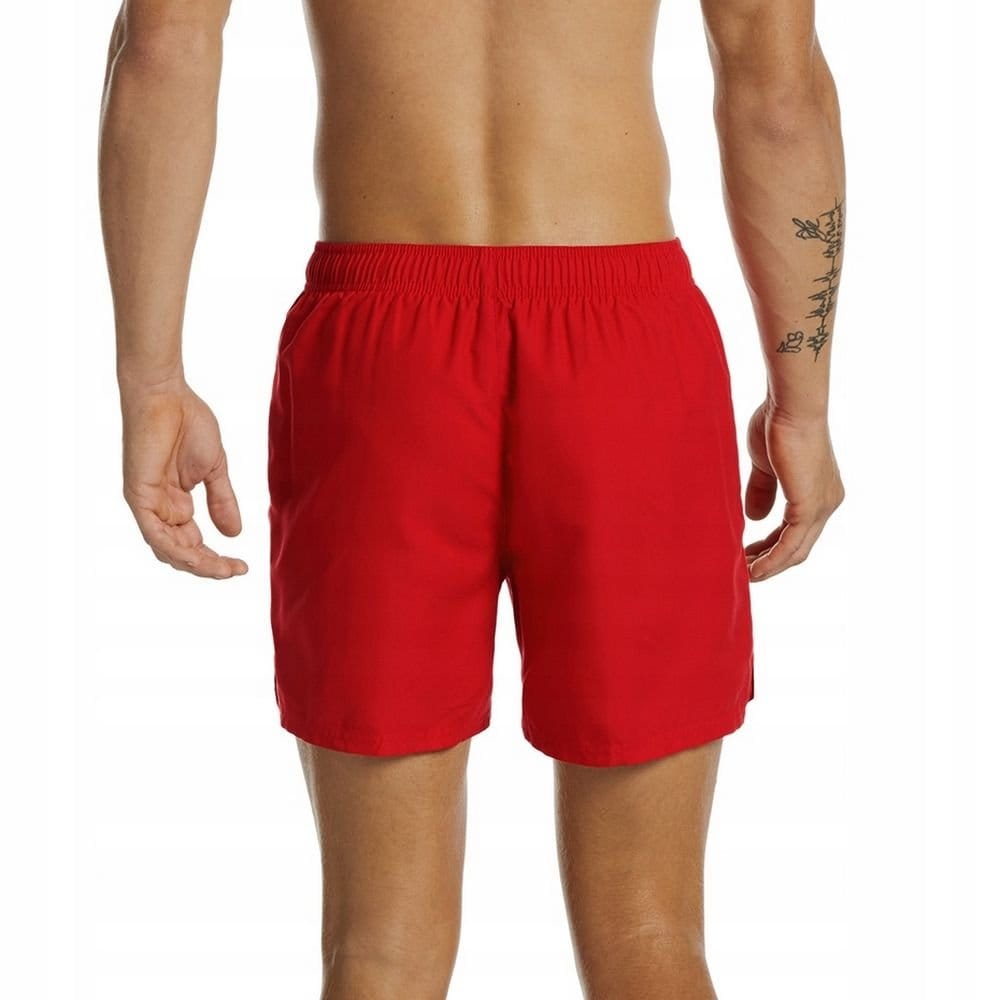 Nike Nike Men's Volley Essential Swim Shorts in Red - 4