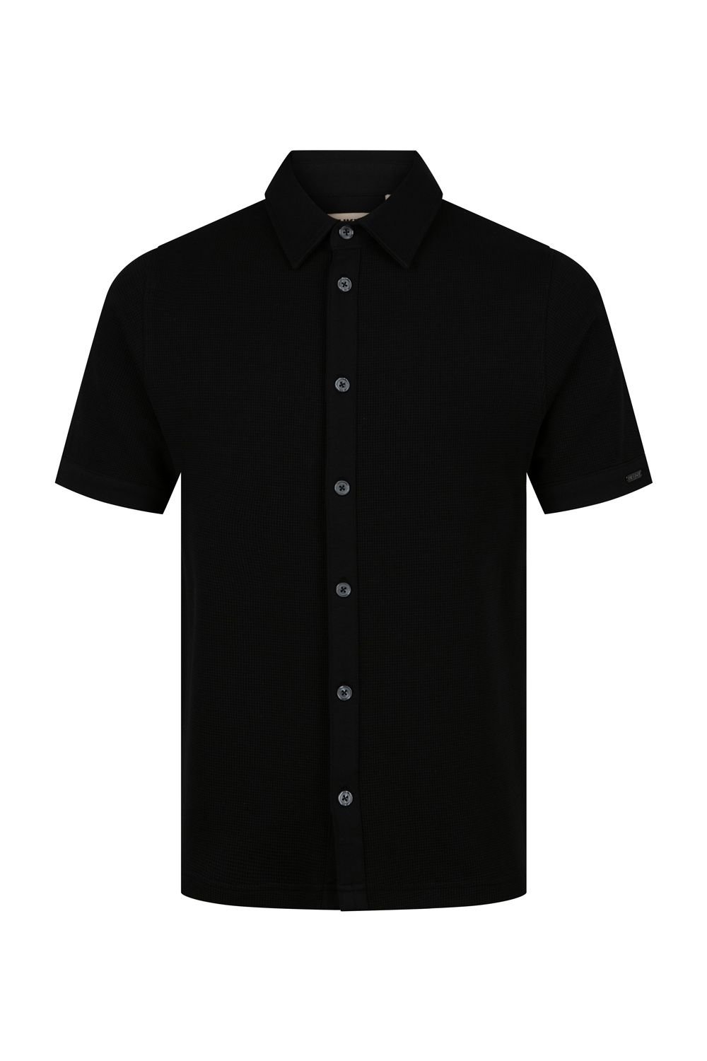 Luke 1977 Luke 1977 Men's New Larry Textured Polo in Black - 4