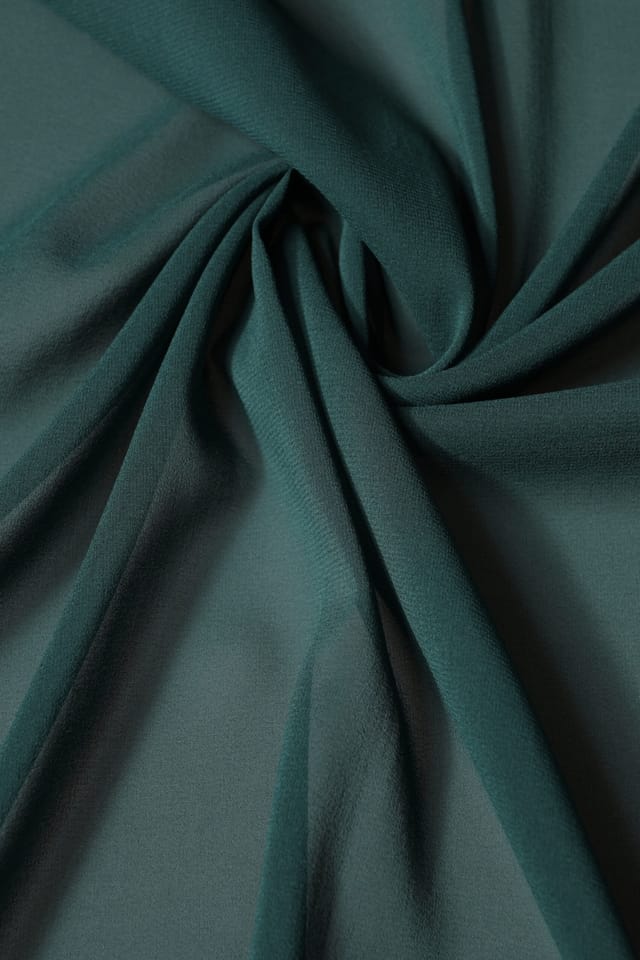 Dolce & Gabbana Dolce & Gabbana Women's Silk Neck Wrap Shawl Stole in Dark Green - 3