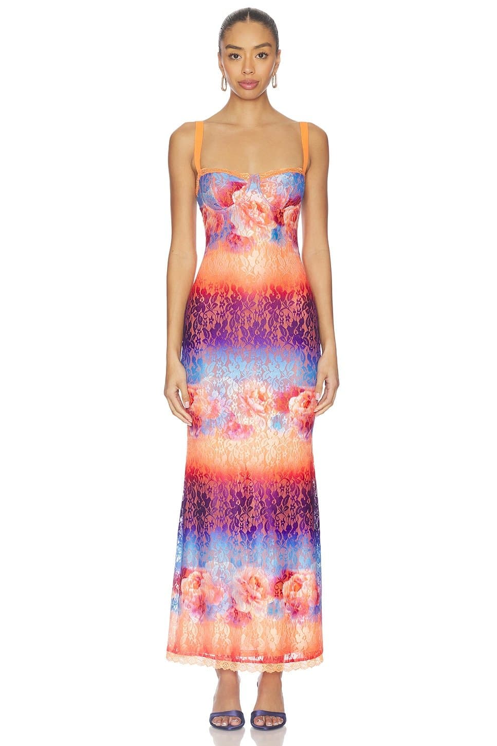 revolve Serina Lace Maxi Dress