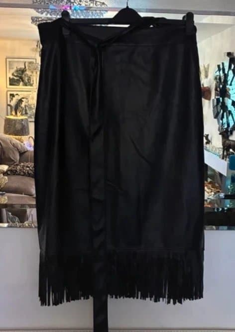 Never Fully Dressed Never Fully Dresses - Leather Skirt