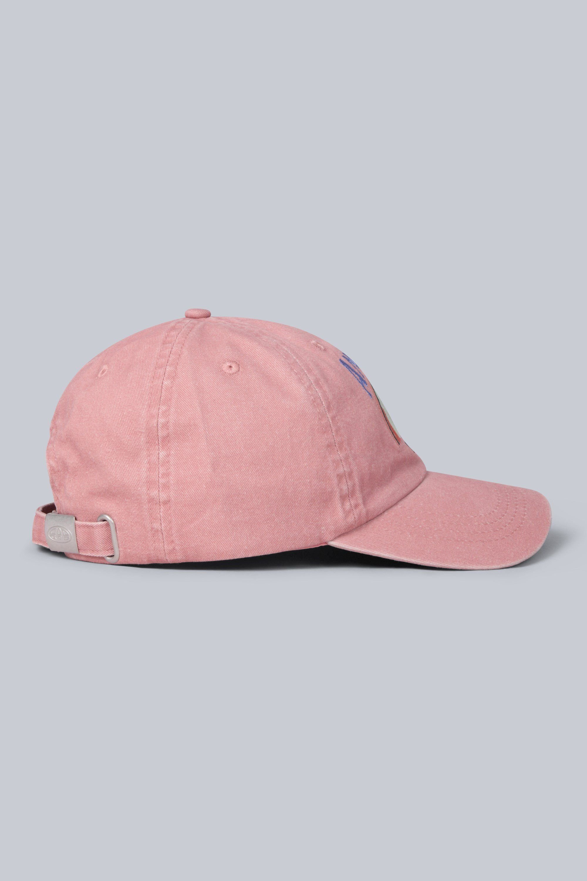 Animal Animal Men's 'Bude' Lightweight Comfortable Adjustable Strap Outdoor Baseball Cap in Coral - 3