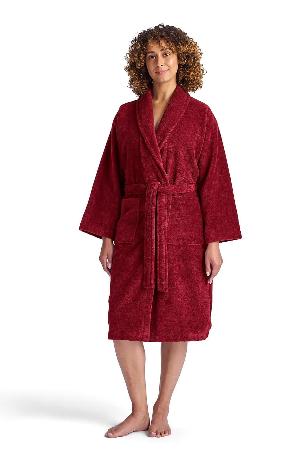 Christy Christy Women's 'Supersoft Cosy' Plush Microvelour Bath Robe In