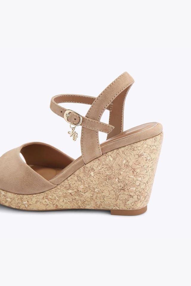KG Kurt Geiger KG Kurt Geiger Women's 'Patsy' Suede Heels in Camel - 3