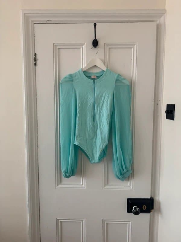 Never Fully Dressed Balloon split sleeve bodysuit