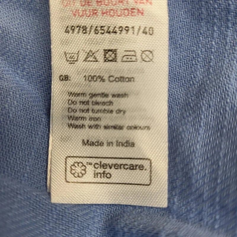 New Look New Look Dungarees Cotton Wide Leg Blue Uk Women's 10 W28 L21