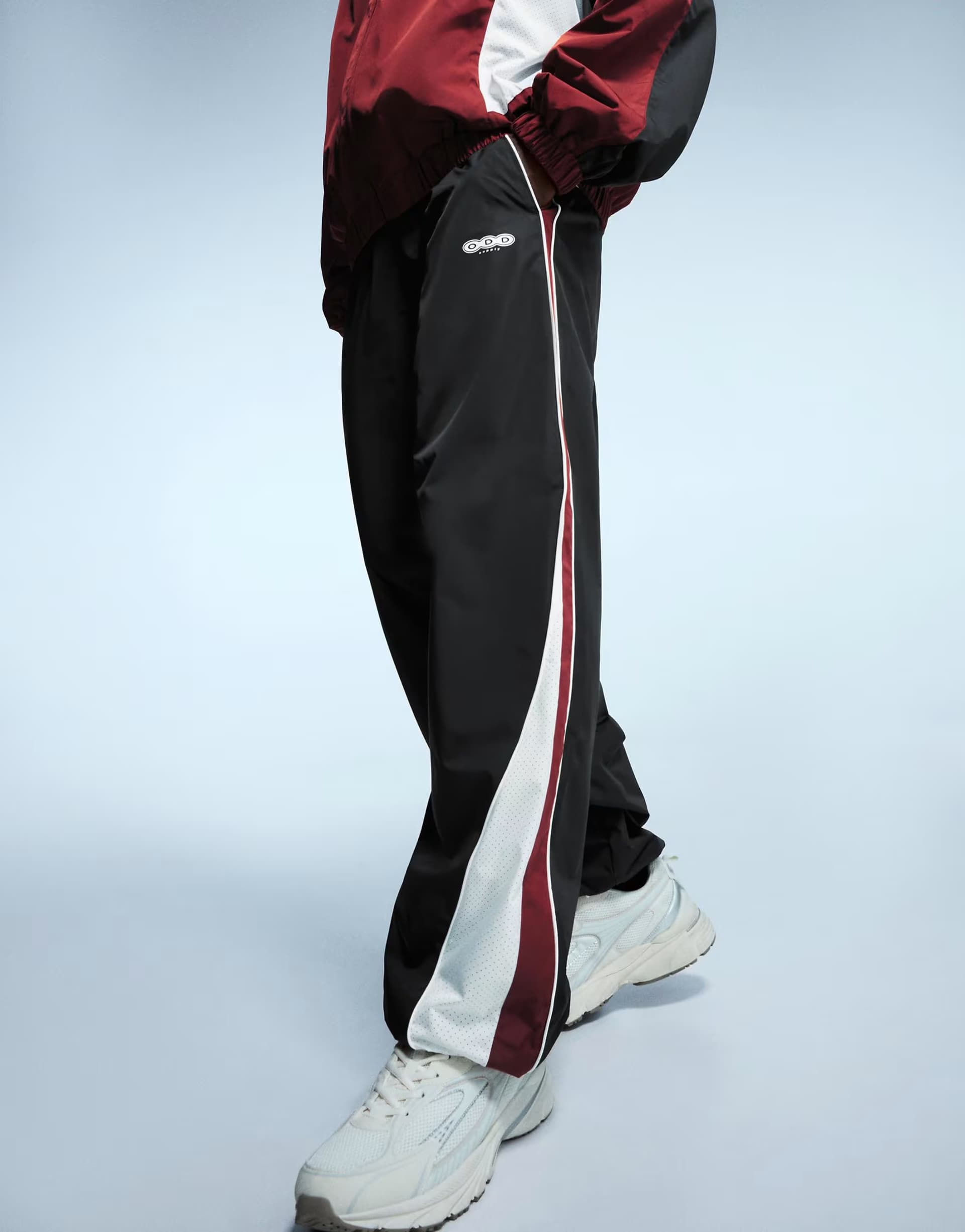 ASOS ASOS Baggy Technical Sports Trousers in Black