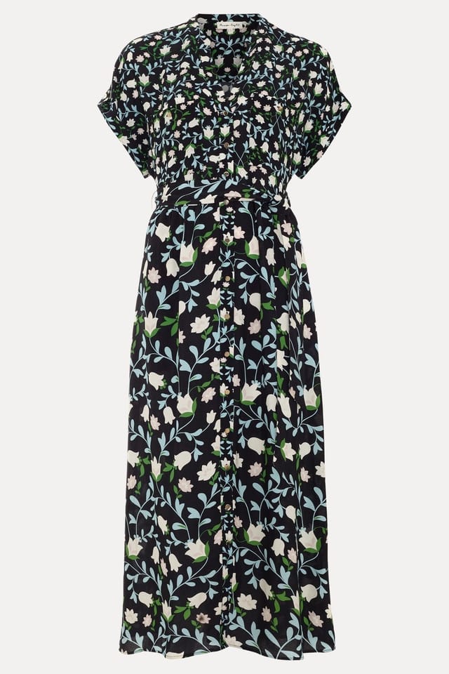 Phase Eight Phase Eight Women's Luisa Floral Dress in Black - 2