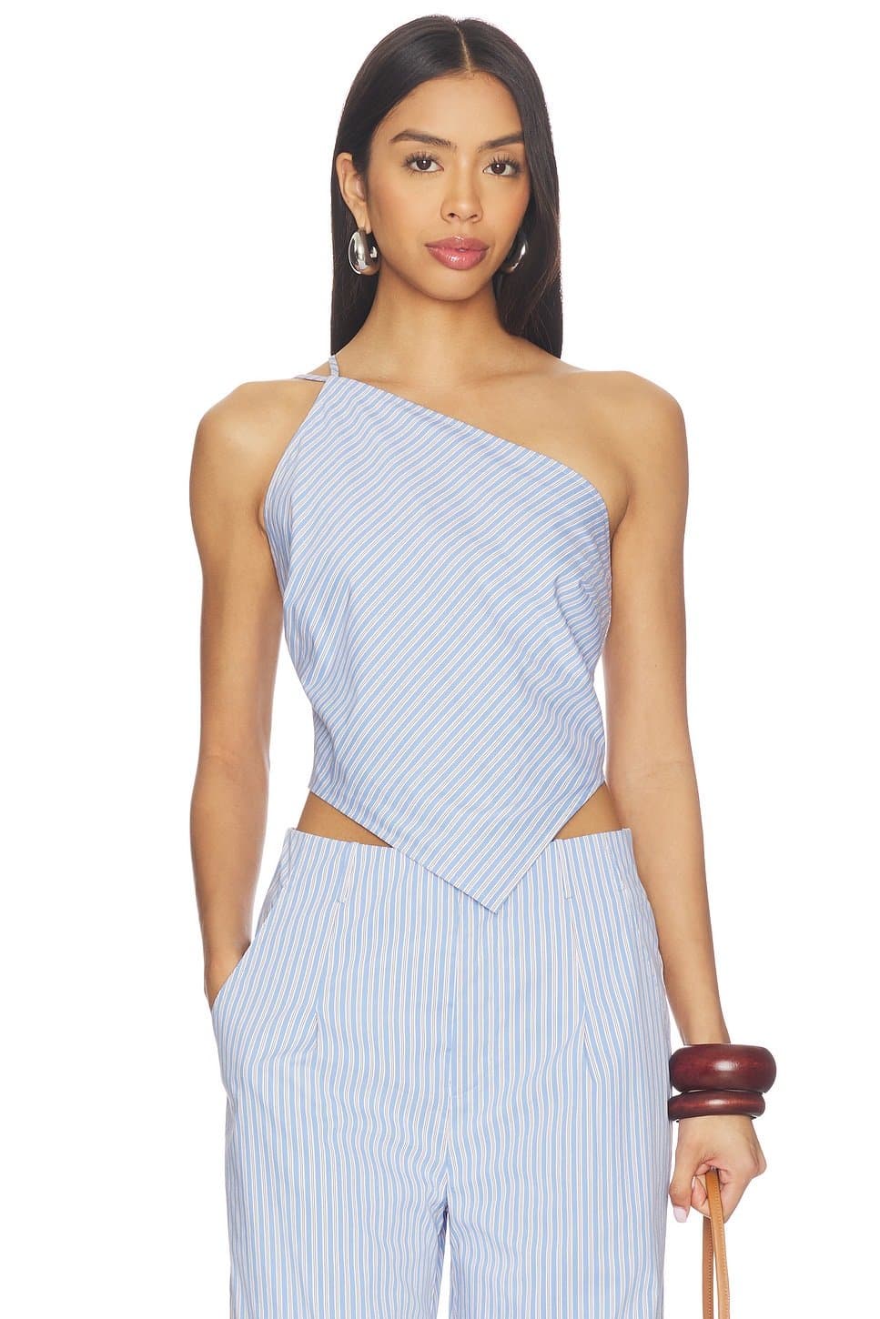 revolve x REVOLVE Claudine Asymmetrical Top