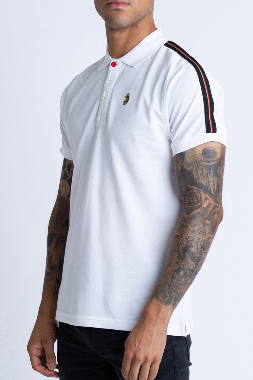 Luke 1977 Luke 1977 Men's New Willtape Polo in White - 2