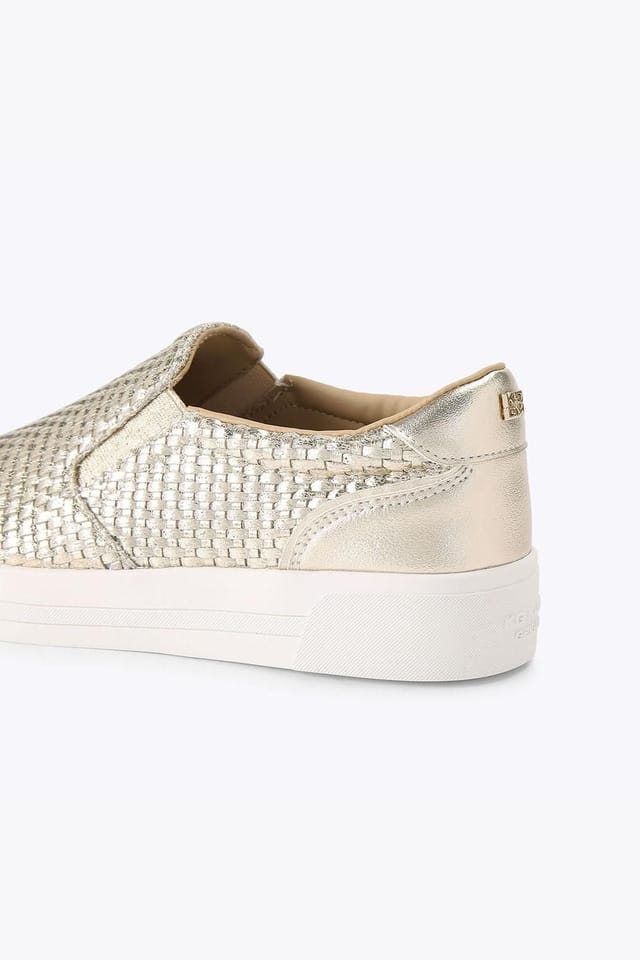 KG Kurt Geiger KG Kurt Geiger Women's 'Lillian Slip On' Trainers in Gold - 3