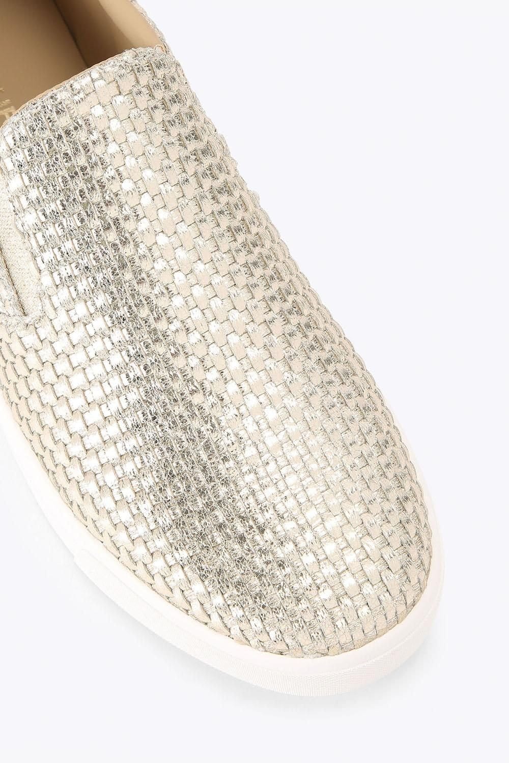 KG Kurt Geiger KG Kurt Geiger Women's 'Lillian Slip On' Trainers in Gold - 4