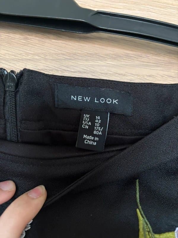 New Look Embroidered skirt