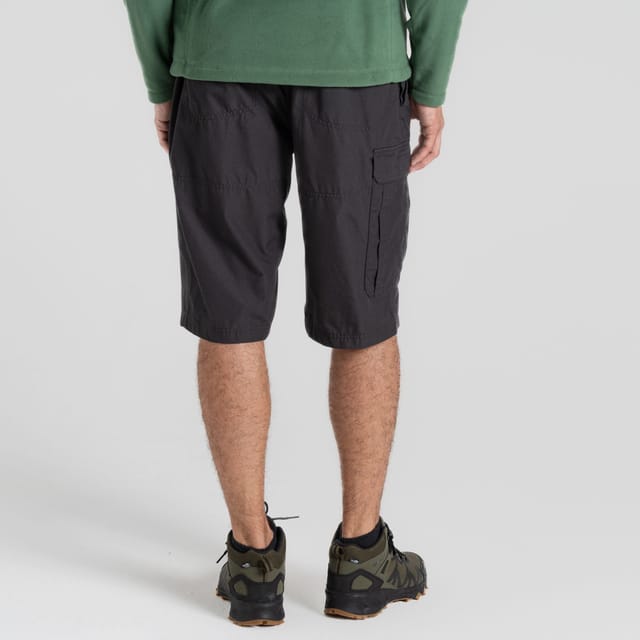 Craghoppers Craghoppers Men's Kiwi Water Repellent Anti-Insect Walking Shorts in Dark Grey - 2