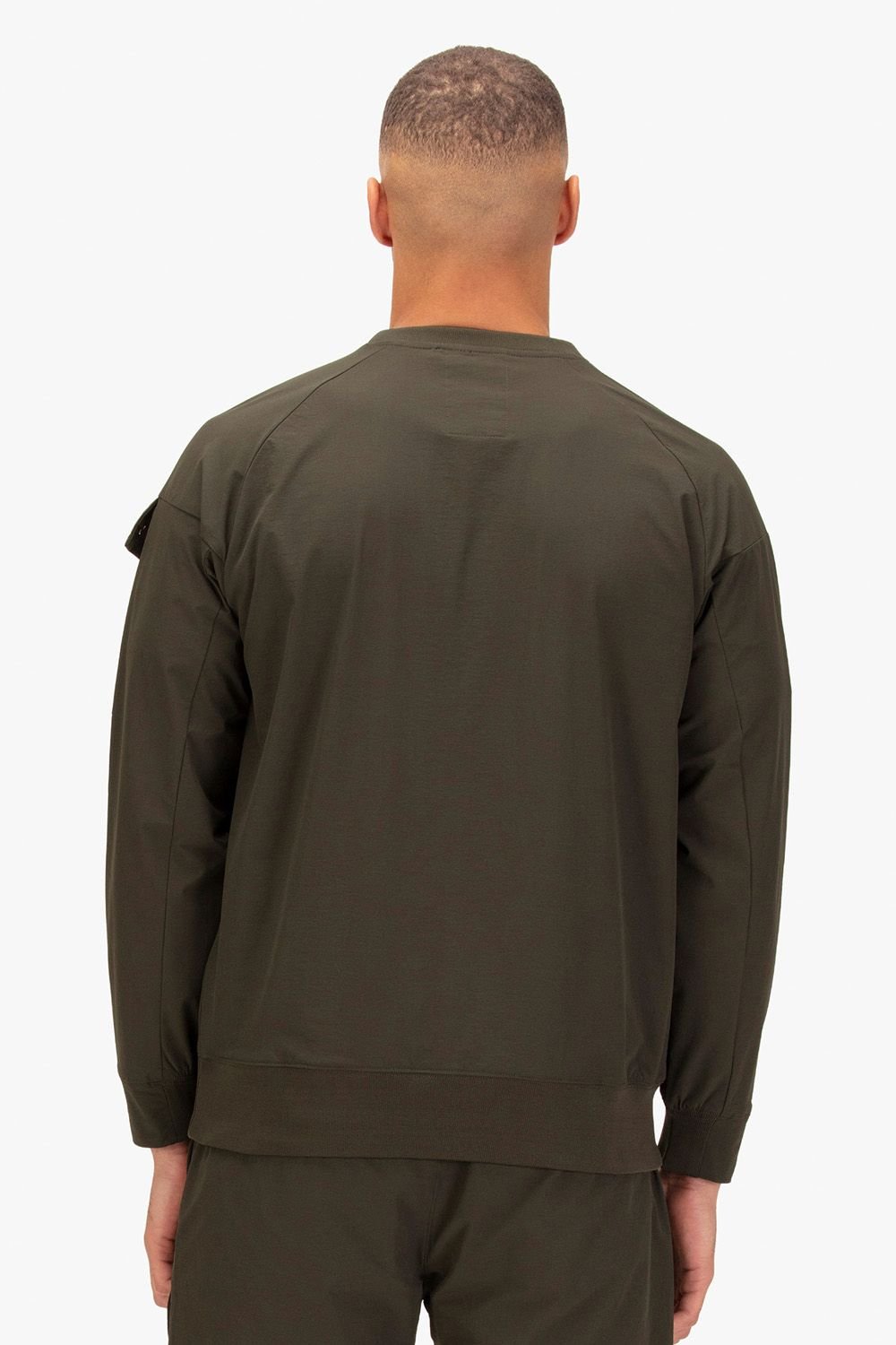 Luke 1977 Luke 1977 Men's Introd Sweatshirt in Dark Green - 2