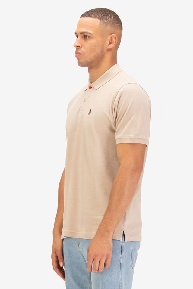 Luke 1977 Luke 1977 Men's New Mead Polo in Stone - 3