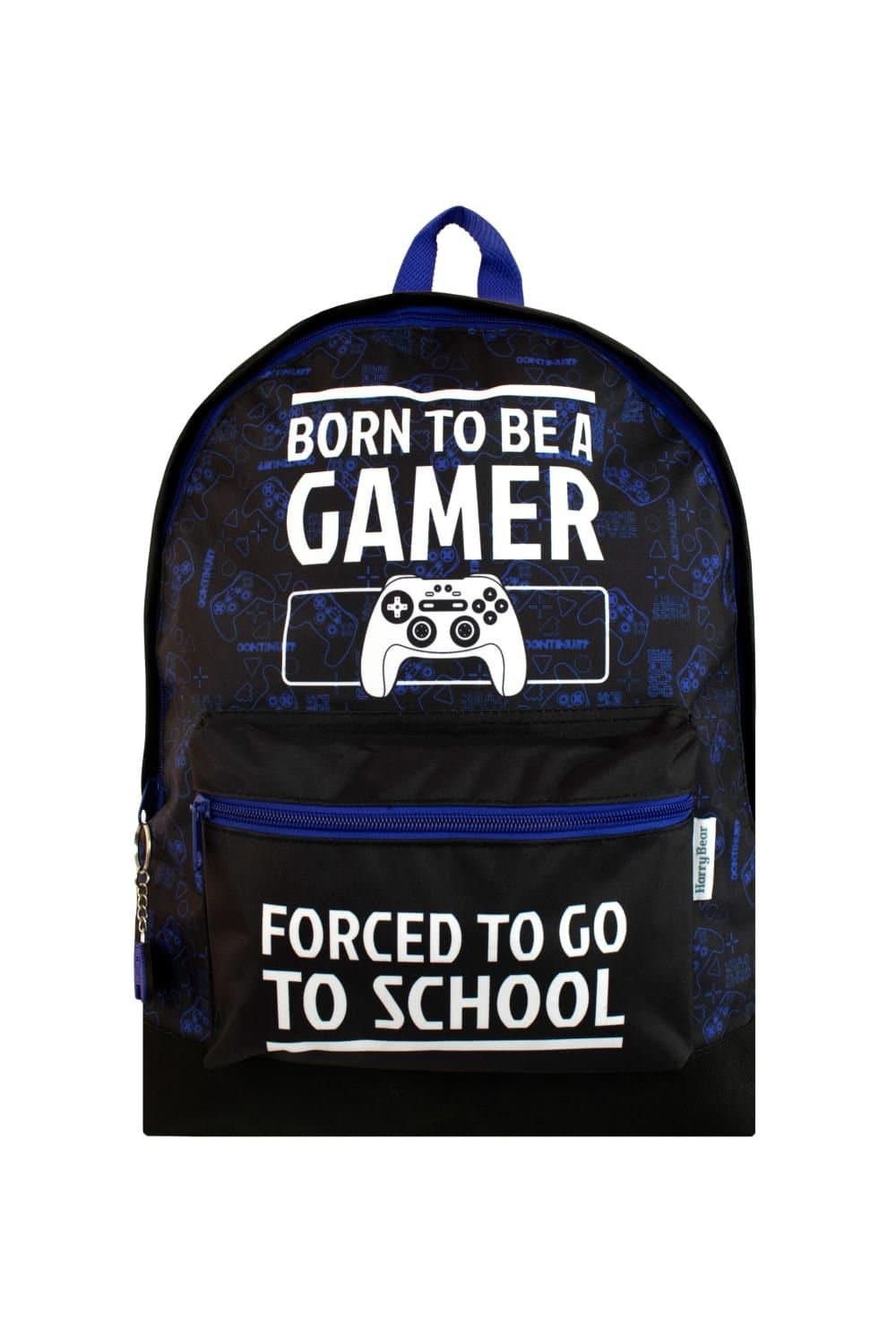 Harry Bear Harry Bear Black Gamer Backpack for Boys