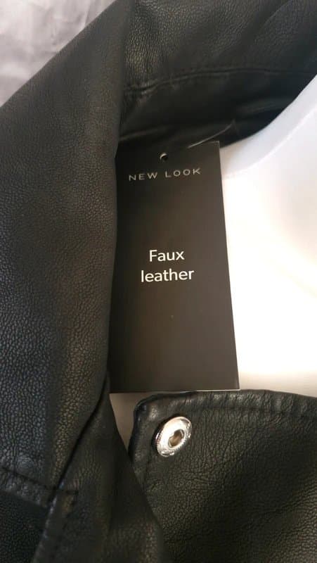 New Look New Look faux leather jacket size 14