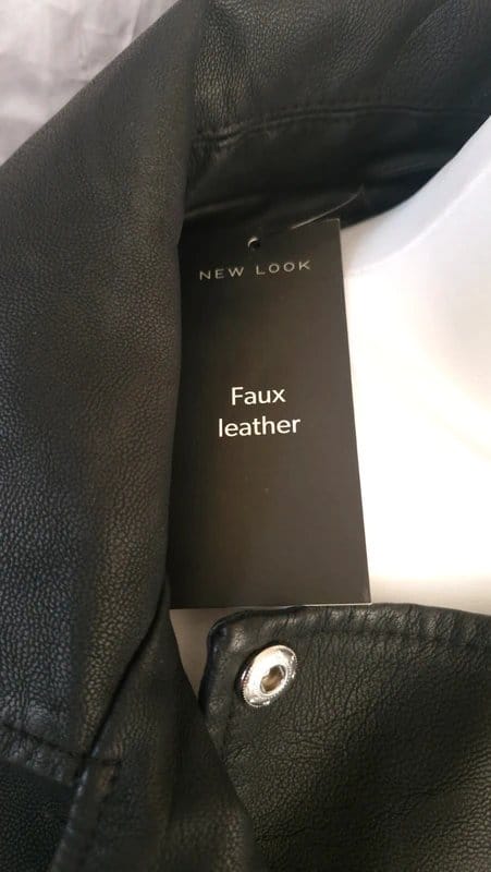New Look New Look faux leather jacket size 14 - 1