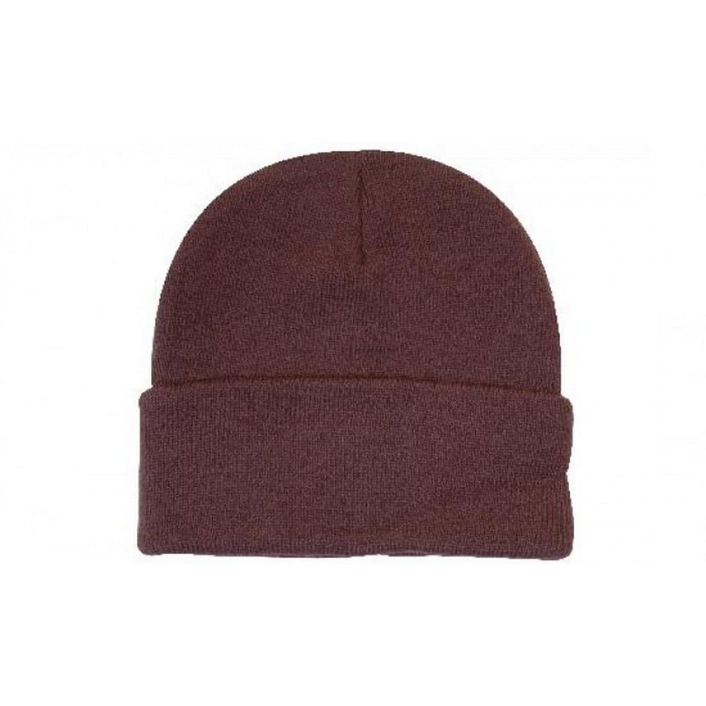 Carta Sport Carta Sport Men's Plain Beanie in Maroon