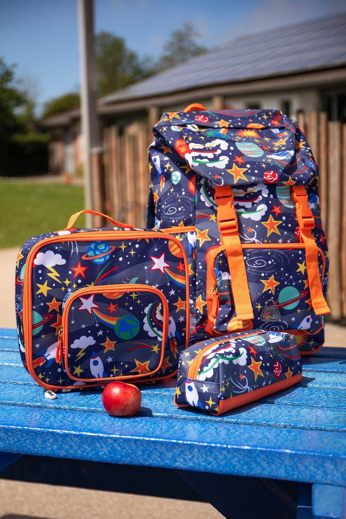 Frugi Frugi Men's Trail Blazing Backpack in Blue - 4