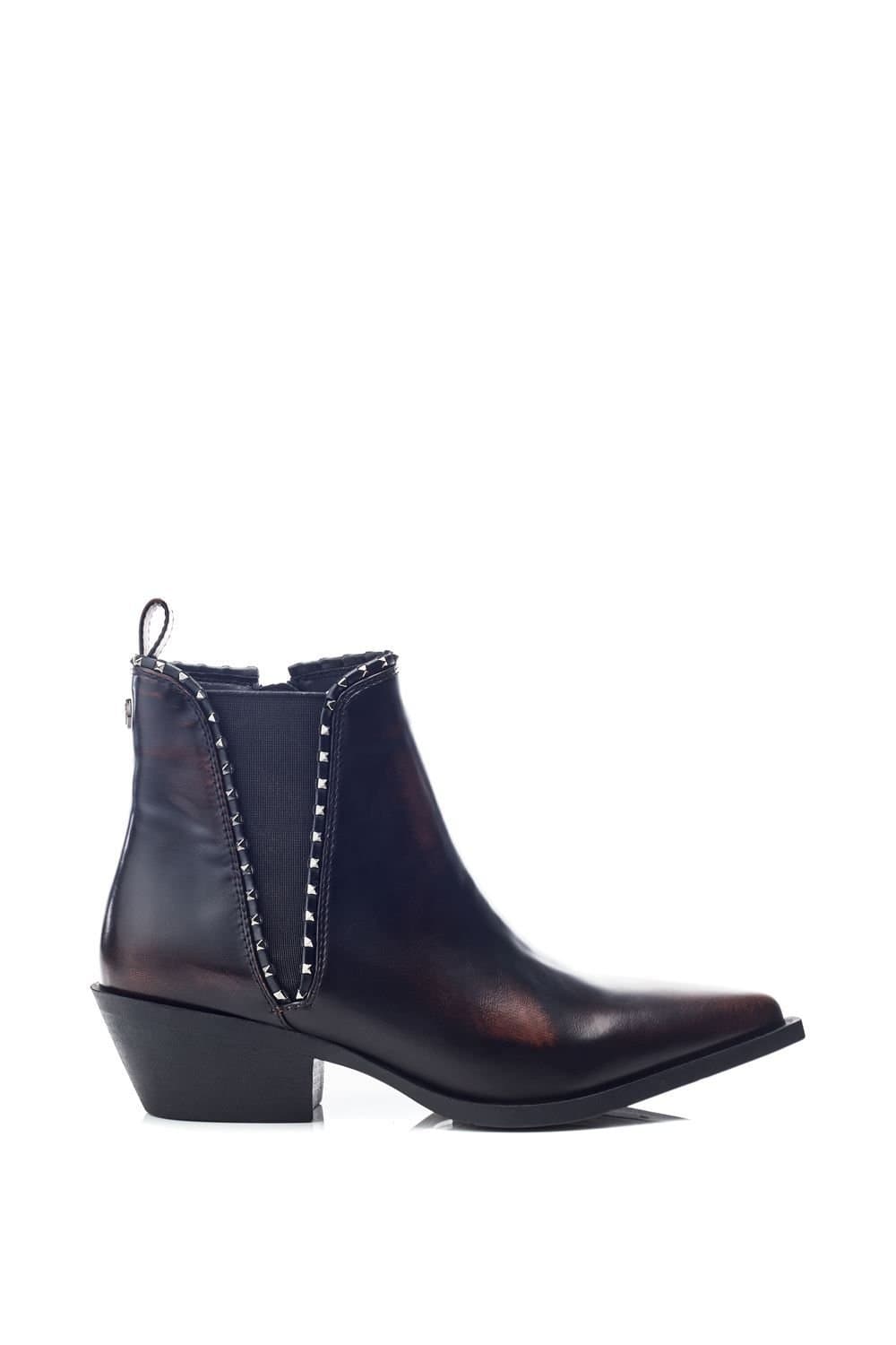 Moda in Pelle Moda In Pelle Women's 'Perah' Porvair Ankle Boots in Dark Brown