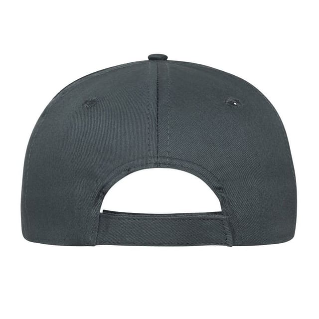 Myrtle Beach Myrtle Beach Men's 6 Panel Cotton Baseball Cap in Dark Grey - 2